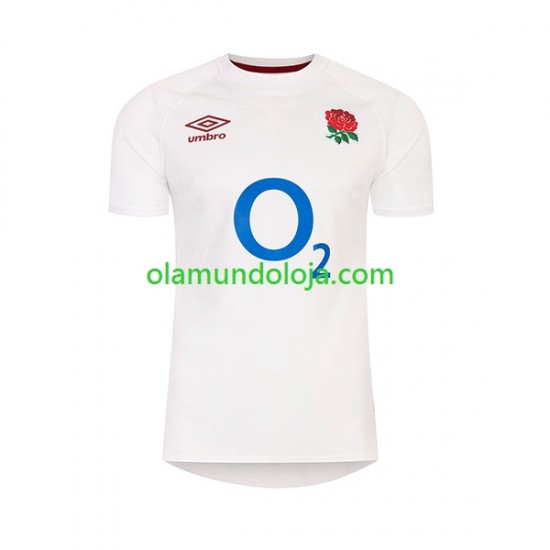 Camisola Rugby Inglaterra Homem Equipamento Primeiro 2024 Manga Curta